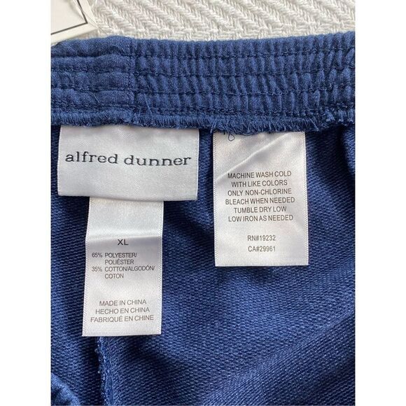 ALFRED DUNNER Women’s SIZE XLARGE Relax & Enjoy Classic Fit Pants - Heather blue - Picture 2 of 6